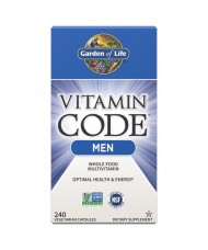 Vitamin Code RAW Men - multivitamín pro muže - 240 kapslí